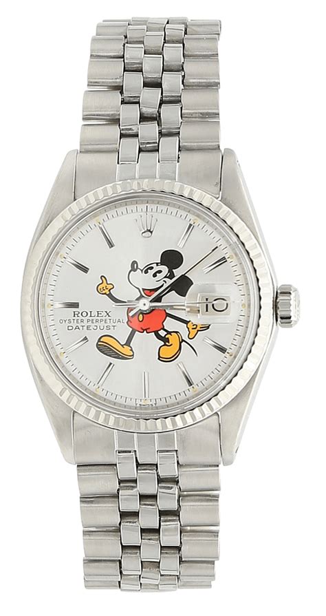 rolex mickey mouse replica|rolex 6694 price.